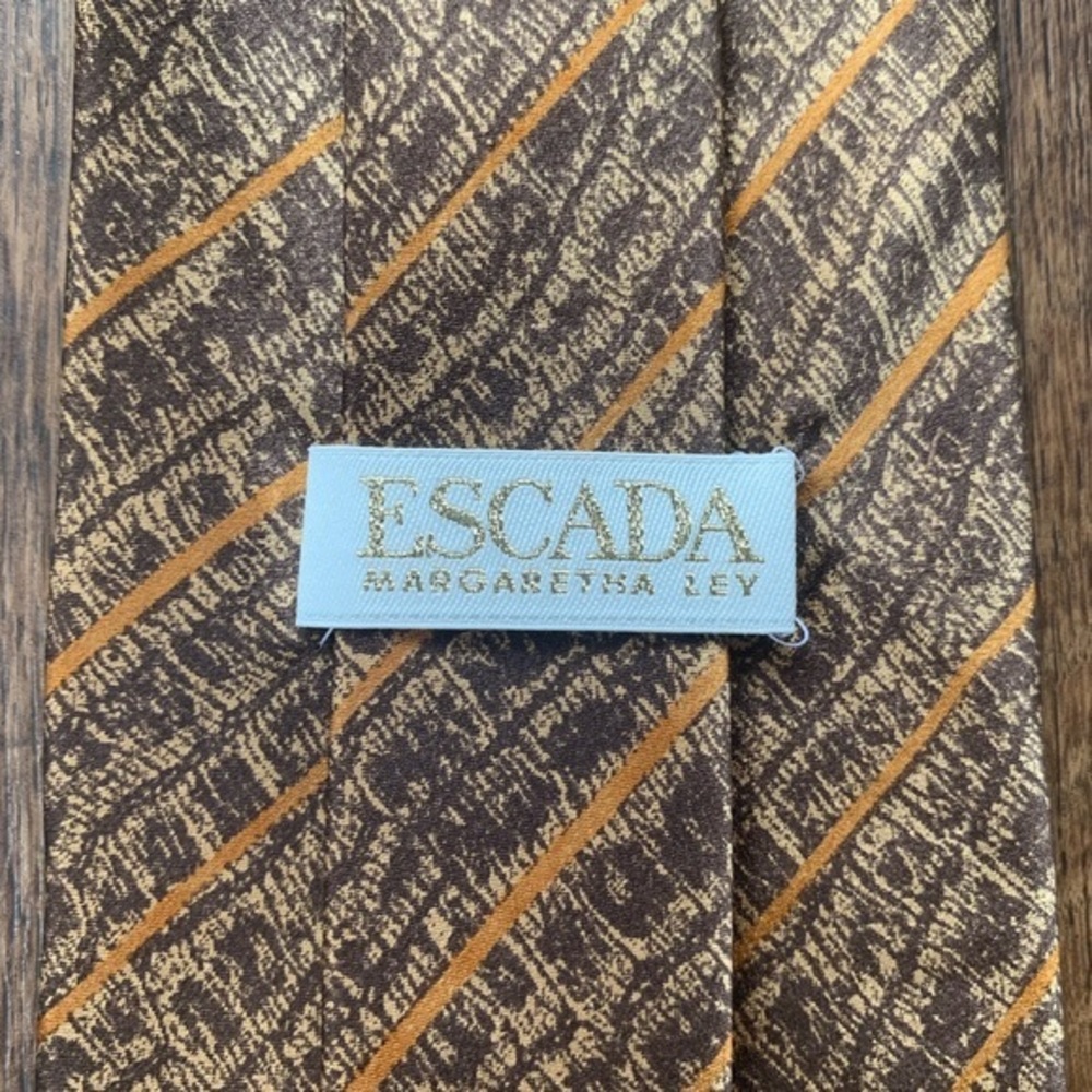 Escada Golden Silk Tie